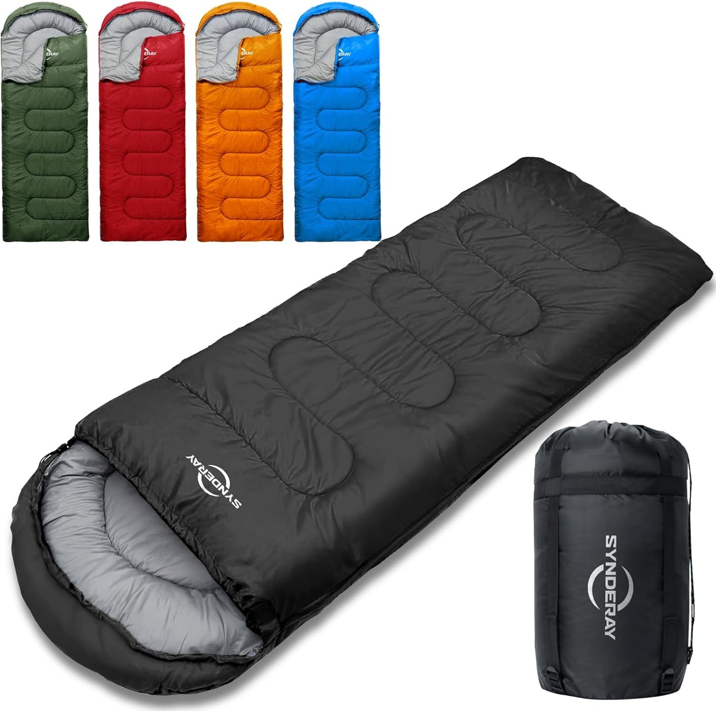 Skiennix Cold Weather Sleeping Bags for Adults - Lightweight Compact Backpacking & Camping Gear
