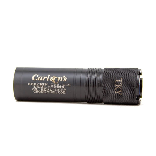 Carlson's Choke Tubes 12 Gauge for Beretta Benelli Mobil [ Turkey | 0.665 Diameter ] Blued Steel | Extended Turkey Choke Tube | Made in USA