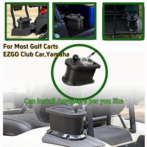 Dr.Access Universal Golf Ball Cleaner & Club Head Washer for Golf Cart EZGO/Club Car/Yamaha