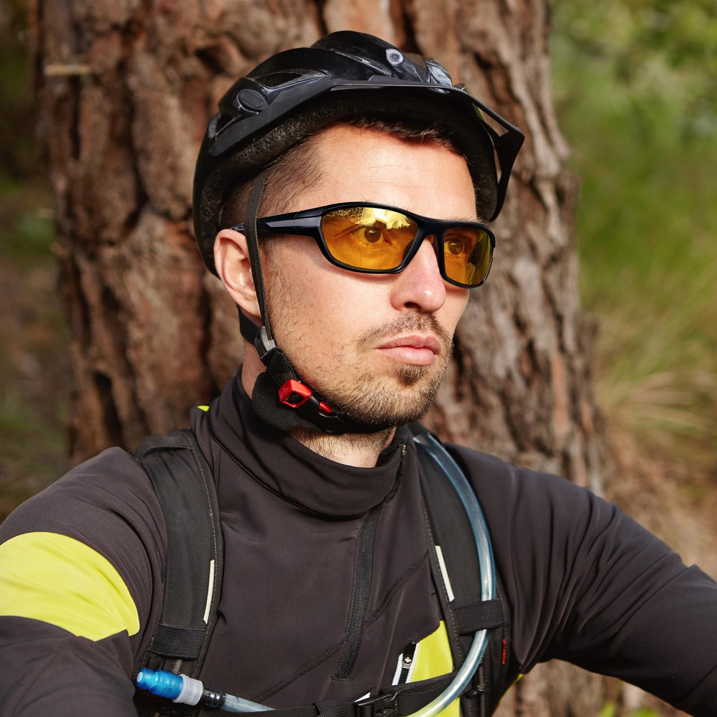 FEISEDY Polarized Sports Sunglasses for Men Women Youth Baseball Running Cycling Fishing TAC Glasses UV400 B0150