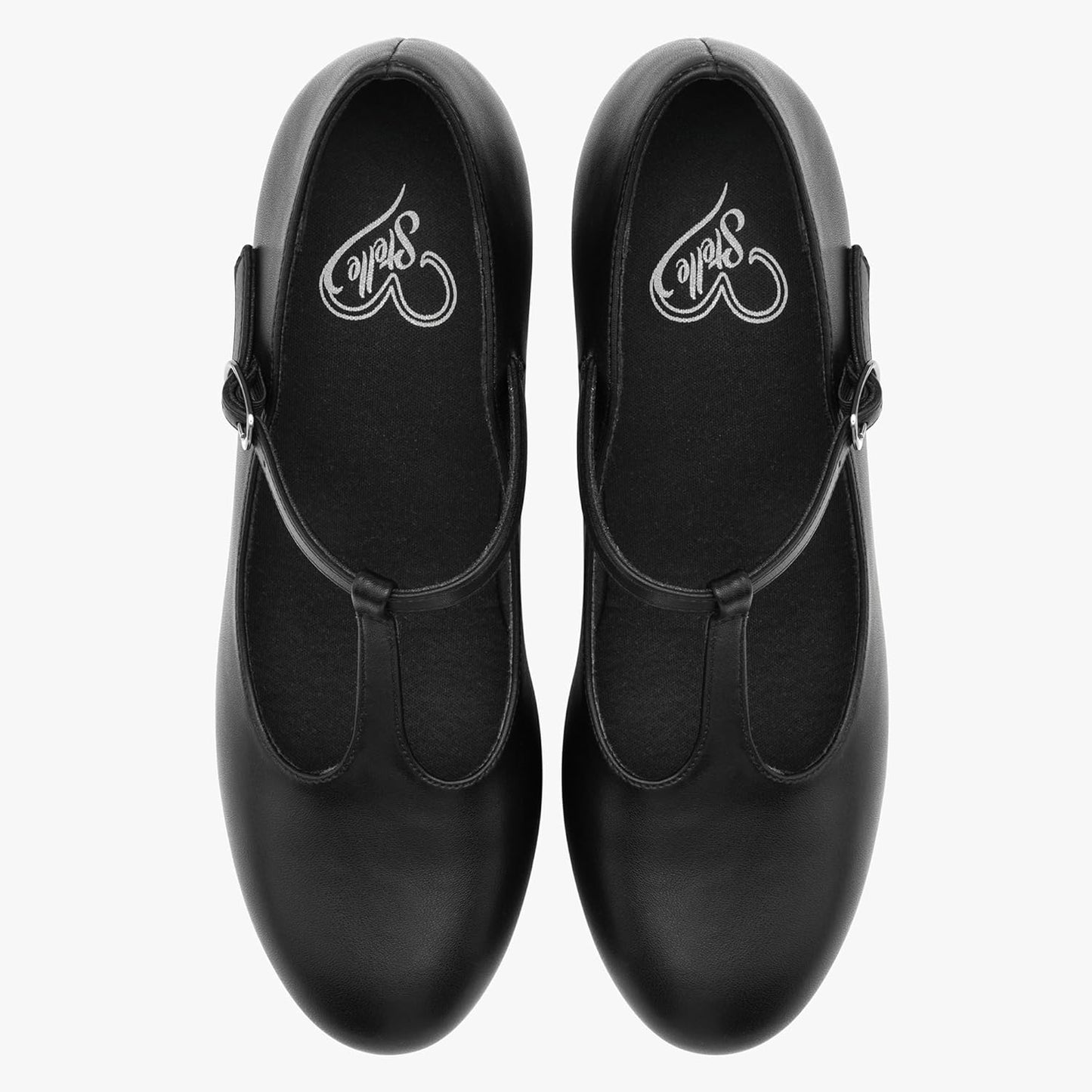 Stelle 2.5" T-Strap Character Shoes for Women - Elegant Dance Heels for Ballroom, Salsa, Tango & More
