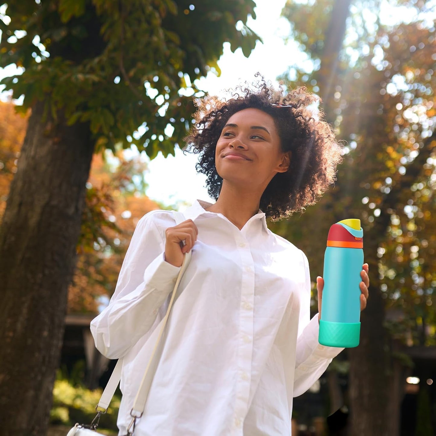 Owala Silicone Boot - Anti-Slip Protective Sleeve for 24 oz, 32 oz, 40 oz Stainless Steel Water Bottles