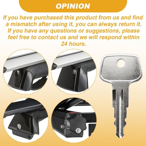 A136 SKS roof Rack Key,Yakima Replacement Key,Replacement Keys for Yakima SKS Ski,Cargo Box,Roof Racks,Carrier Racks and Crossbars with Code Series A136[2 pcs]