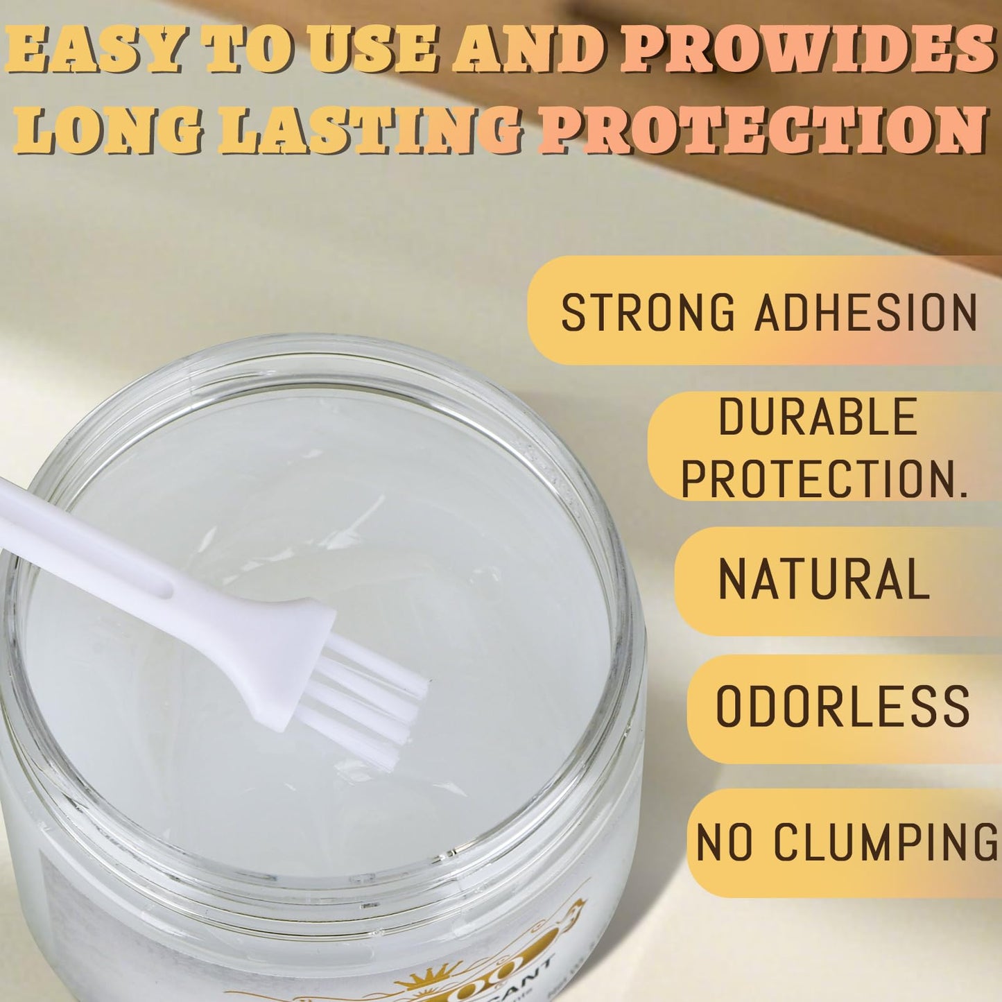 Wood Lubricant,Drawer Wax,5oz Multi-Purpose Paste Wood Wax for Home,Restore & Maintain Wooden Slide,Loosen Drawer Slide,Drawers, Doors, Hinges,Eliminate Sticking & Noise