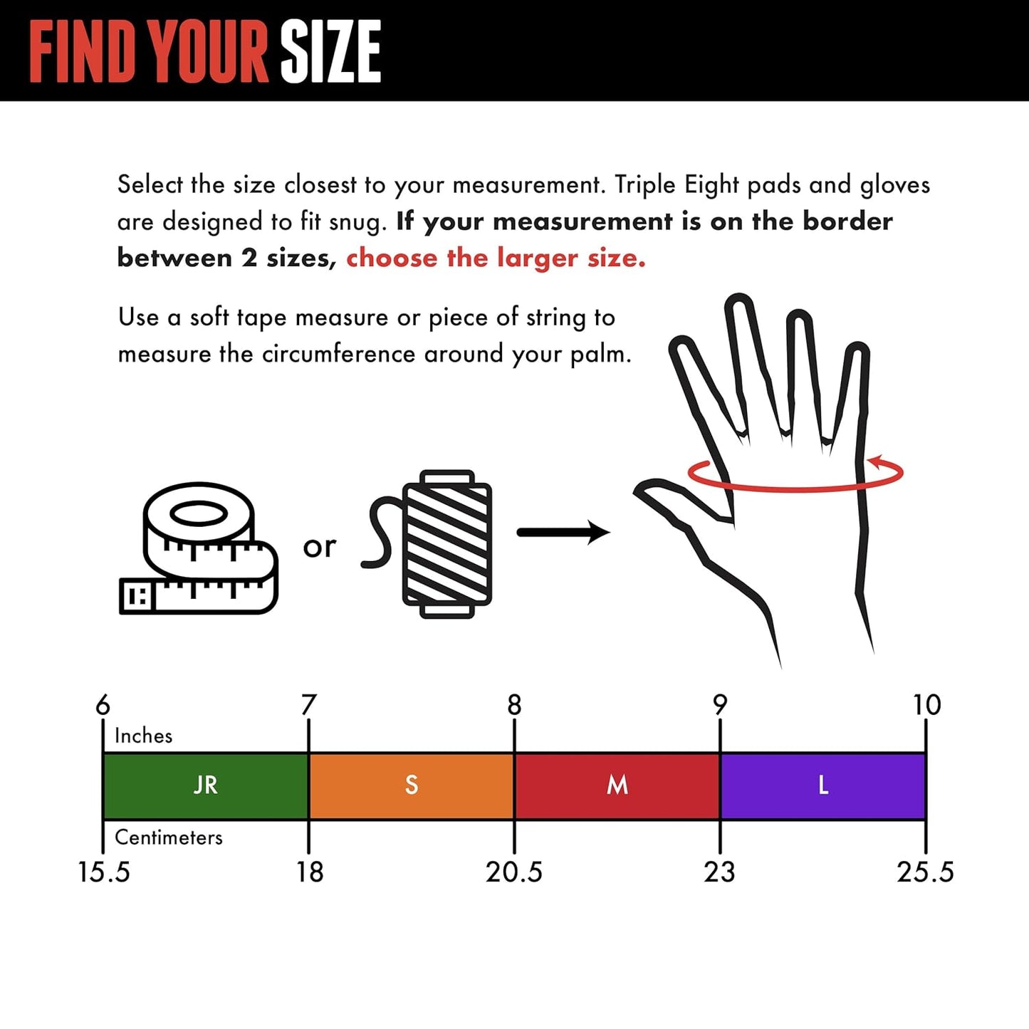 Triple Eight Saver Series Pad Set - 3-Pack Protective Gear for Skateboarding & Biking