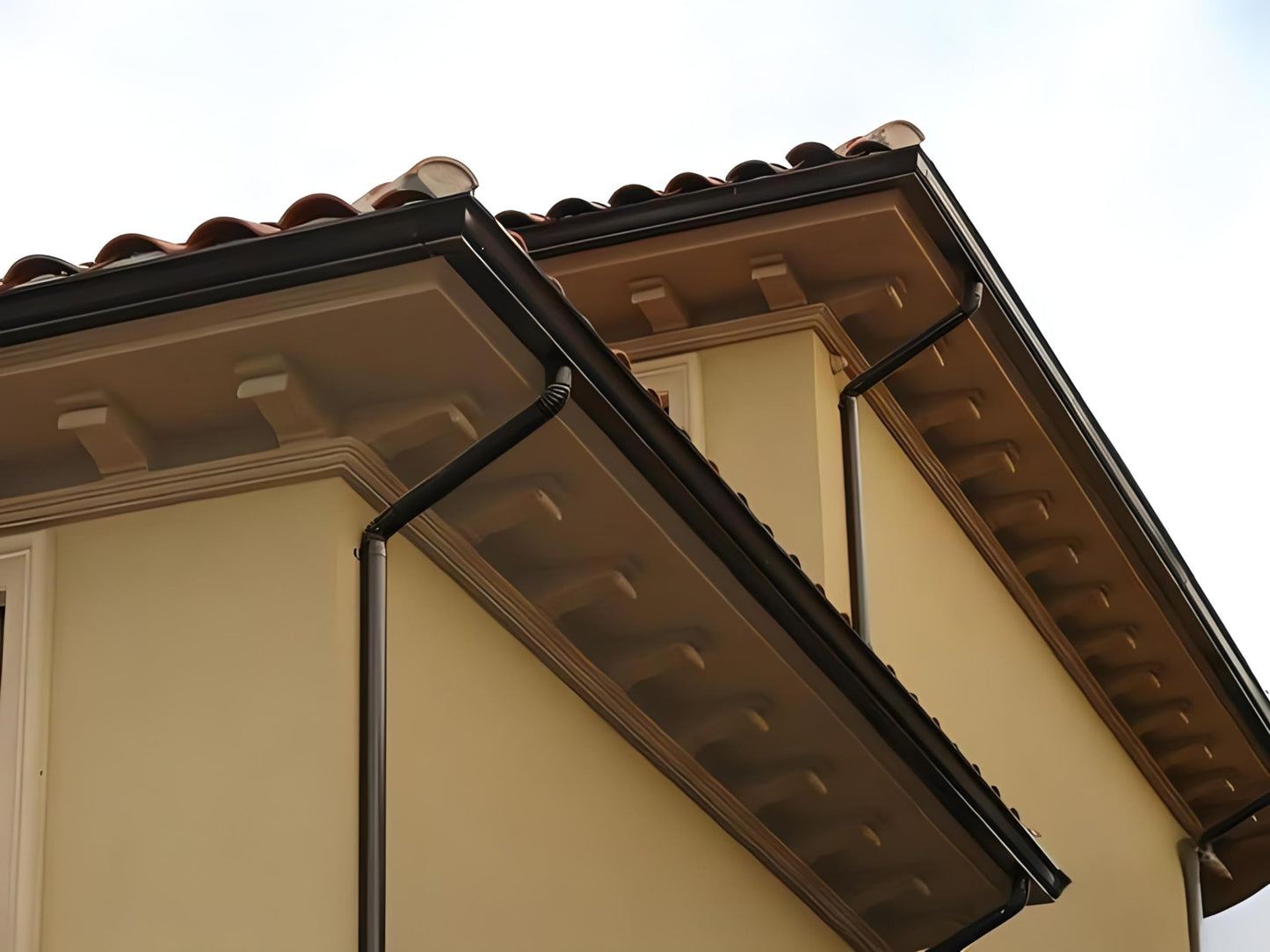 2" x 3" Aluminum Gutter Downspout Drop Outlet Adapter for K Style Gutters, Connector for Downspout Gutter Drain Pipe Fittings, Roof Rain Water Catching System Parts & Accessories (2 Packs).