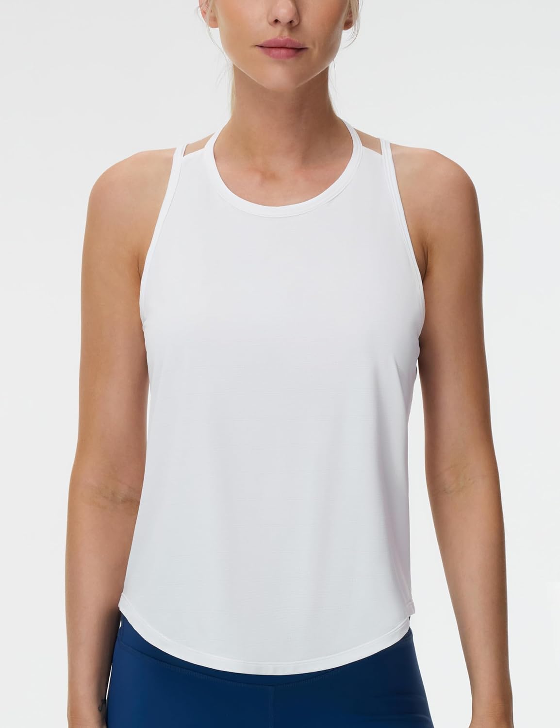 The Gym People Women's Racerback Workout Tank - Lightweight, Stretchy Sleeveless Athletic Tee