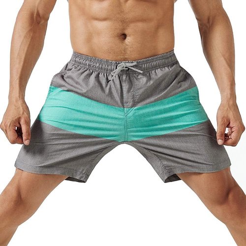 Maamgic Men's 7-Inch Stretch Swim Trunks - Quick Dry Mesh Lining Bathing Suits