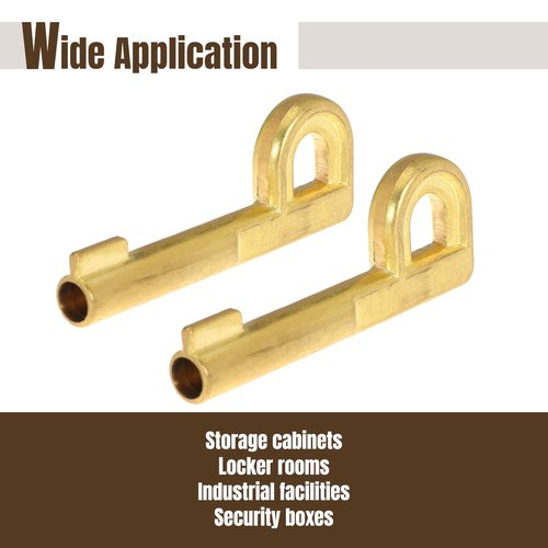 Self Lock P Key Replaces TTK-225 P-Key Tool for Self-Lock Pedestal Locks (2pcs)