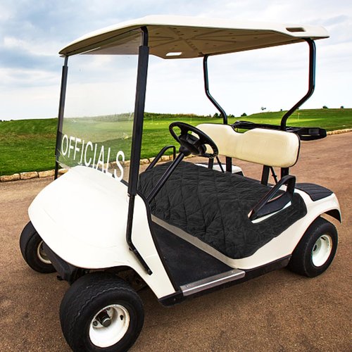 Golf Cart Seat Covers,EZGO Seat Cover,Heavy Duty Golf Cart Seat Blanket,Waterproof Travel Sports Cart Seat Cushion Covers for 2 Person Seats Club Car,Winter Golf Cart Accessories,Golf Cart Seat Cover