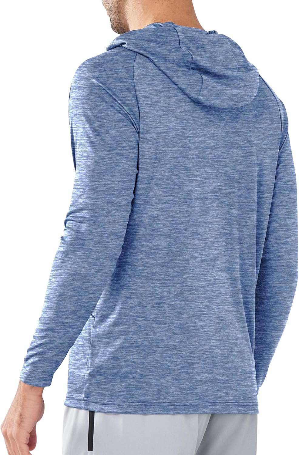 NORTHYARD Men's UPF 50+ Long Sleeve Hoodie - Quick Dry Sun Protection Fishing & Beach Wear