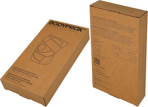 Bodyprox Knee Brace - Enhanced Support with Side Stabilizers & Patella Gel Pads