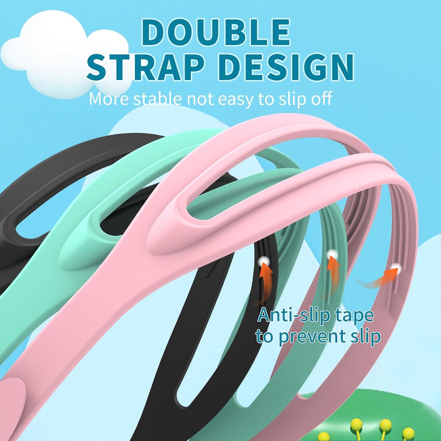 Whale Swim Goggles - A2 GE Polarized Anti-Fog & UV Protection for Adults & Youth | Green Frame