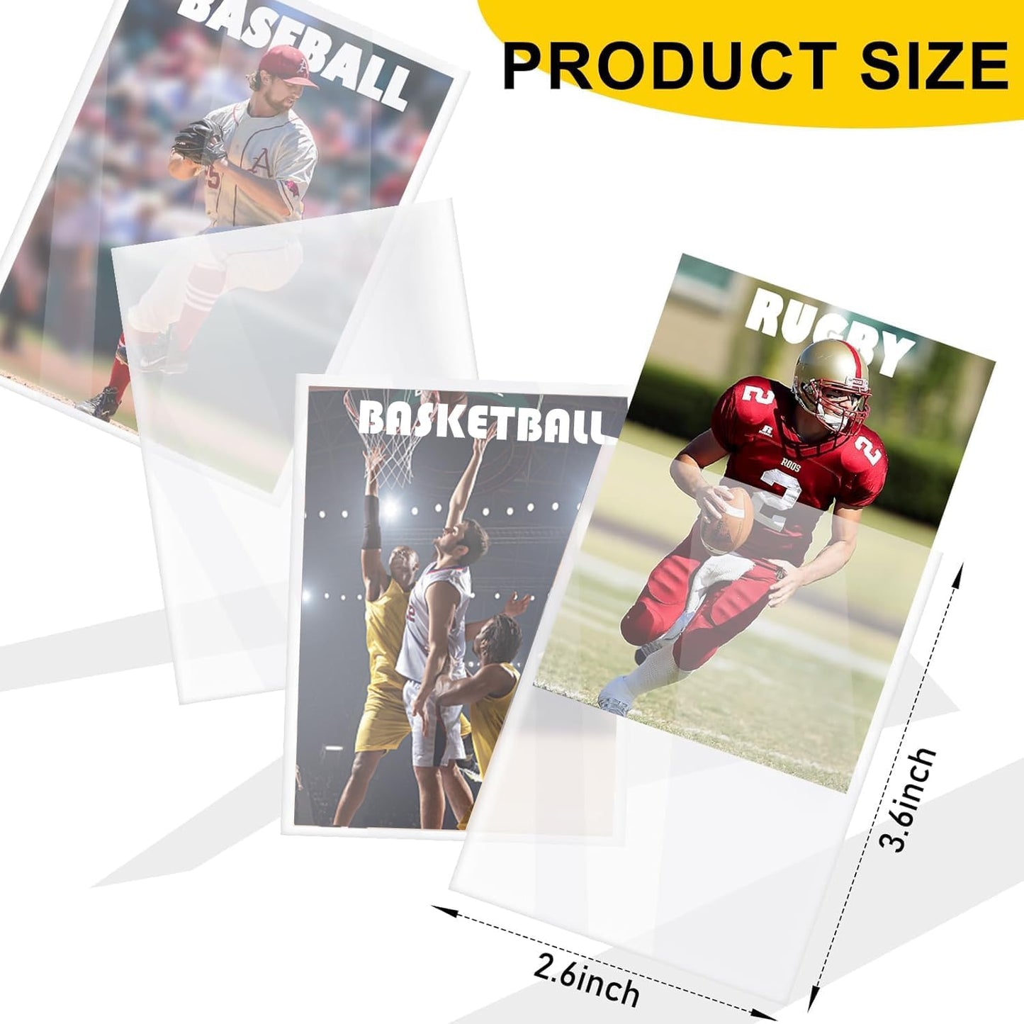 Skiennix 1000 Count Card Sleeves - Top Loaders & Soft Sleeves for Trading Cards | Protect Sports & Game Cards