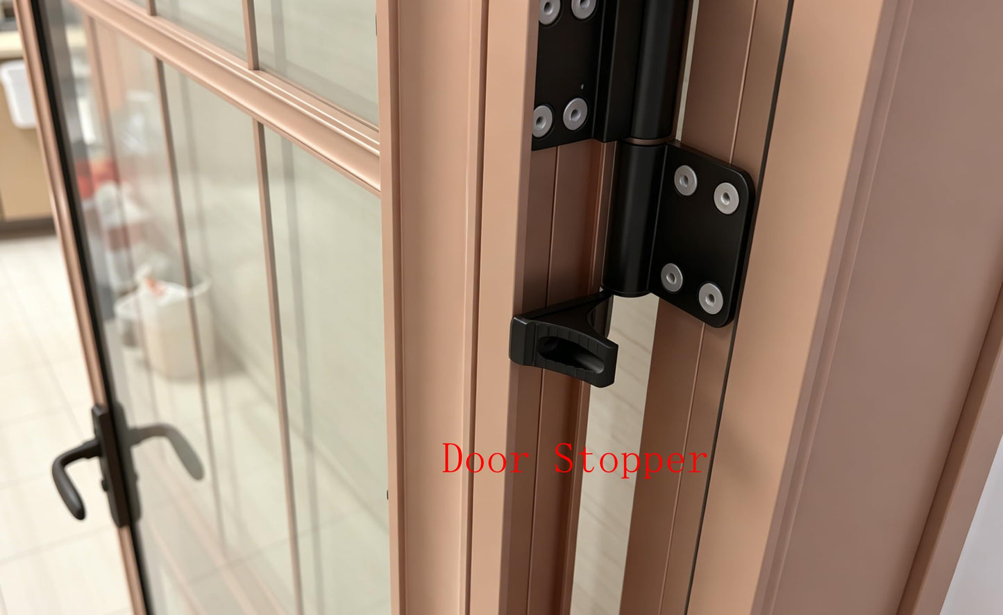Door Stoppers for M-Door Heavy Duty Out Door Black