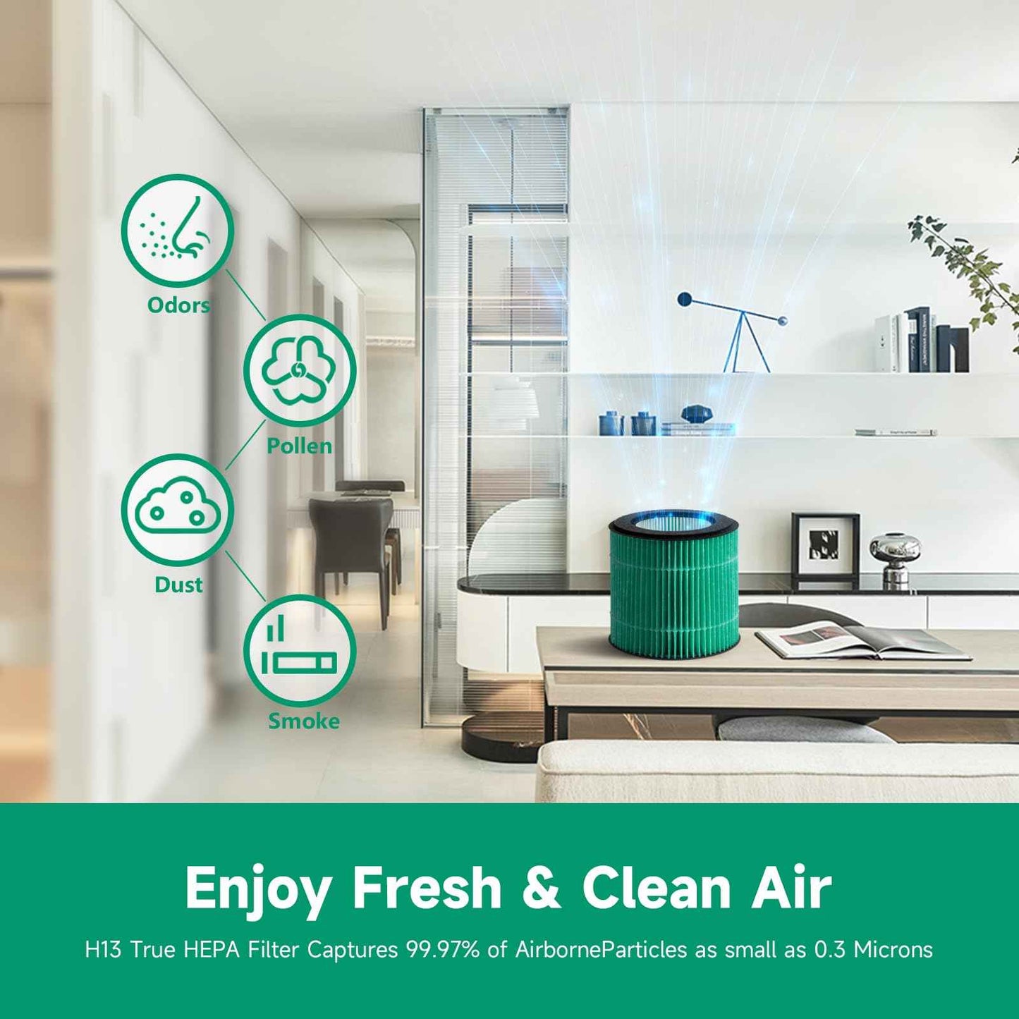 GoKBNY 2-Pack P40 Replacement Filter Compatible with KOIOS P40 Purifier, For ASIN: B0BRSJJW7J