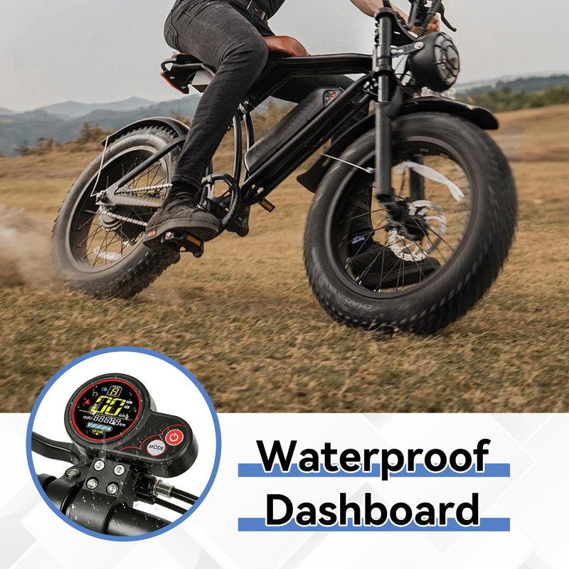 36V 48V 60V Electric Scooter Controller, Controller LCD Display Control Panel with Shift Switch Brushless Motor Speed Controller Screen for Electric Bikes (48V 250/350W color screen dual-mode model)