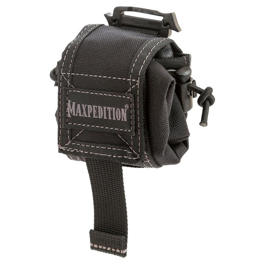 Maxpedition Mini Rollypoly Folding Dump Pouch (Black)