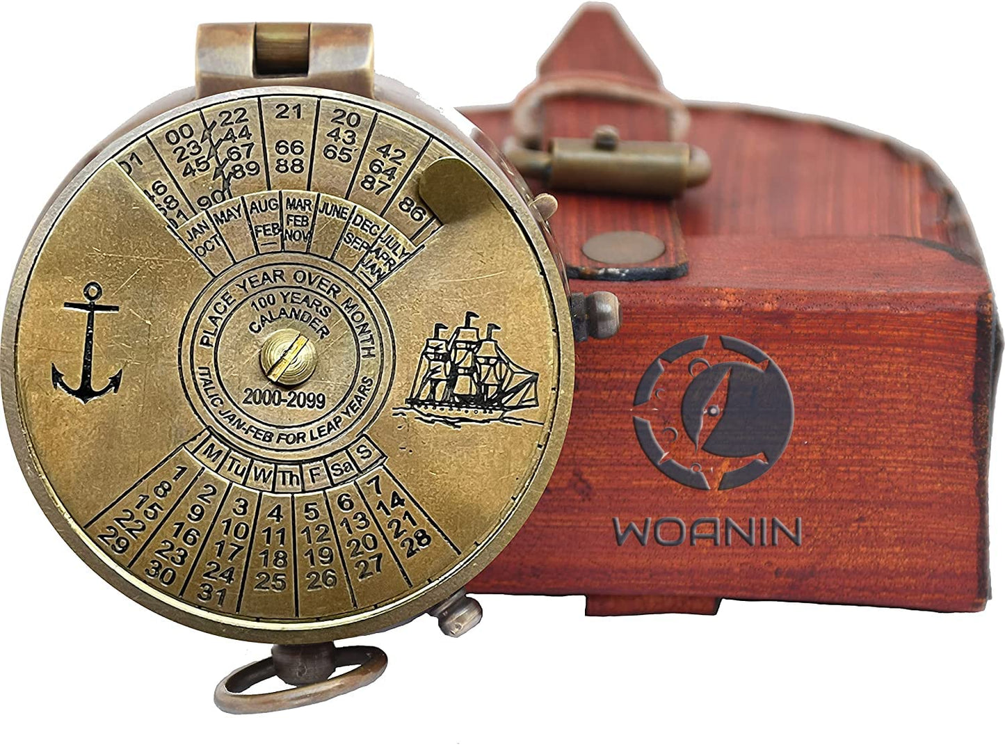Personalized Son Gifts, to Our Son Gift Compass / 100 Year Calendar Compass, Personalized Compass Gift for Son/to Our Son Gifts/Son Gift (Our Son- Mom & Dad)