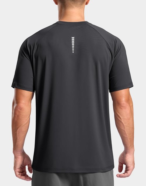 G Gradual Men's Athletic Workout T-Shirts - Moisture-Wicking Short Sleeve Performance Tee for Gym & Tennis