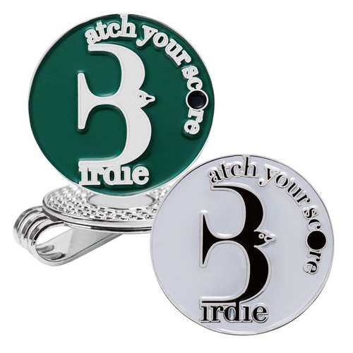 E TRUEE Golf Ball Marker Hat Clip with Birdie Ball Marker, Golf Accessories for Men Women, Golf Gifts for Men Women
