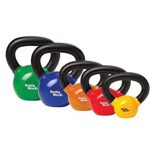 KettleWorX 5 LB Kettleball Weight for Strength Training, Conditioning, and Fitness