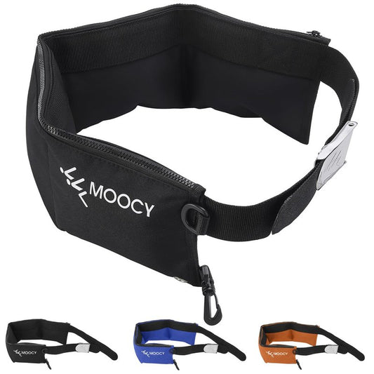 MOPHOEXII 4 Pocket Zippered Scuba Weight Belt-Diving Weight Belt with Release Buckle-fit for Waist 30" to 50"