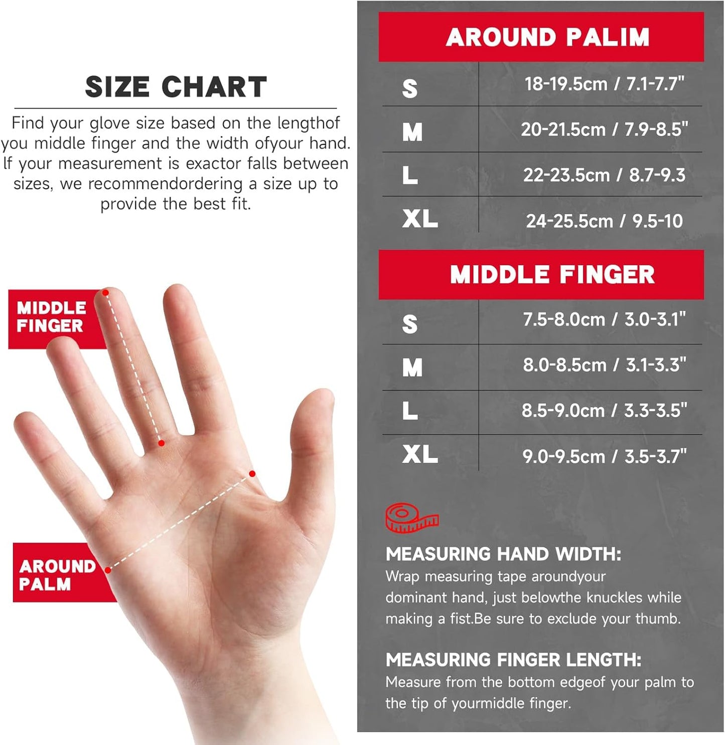 RUIXUE Winter Gloves - Warm Thermal Touchscreen, Windproof & Non-Slip for Men & Women