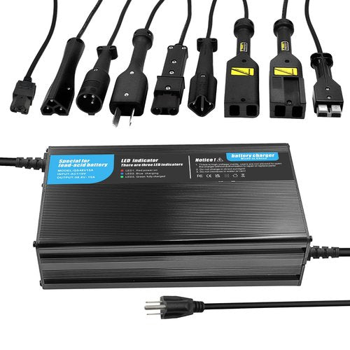 36V 15A Golf Cart Charger Special for Lead-Acid Batteries D-Type Plug for EZGO TXT 73345-G01