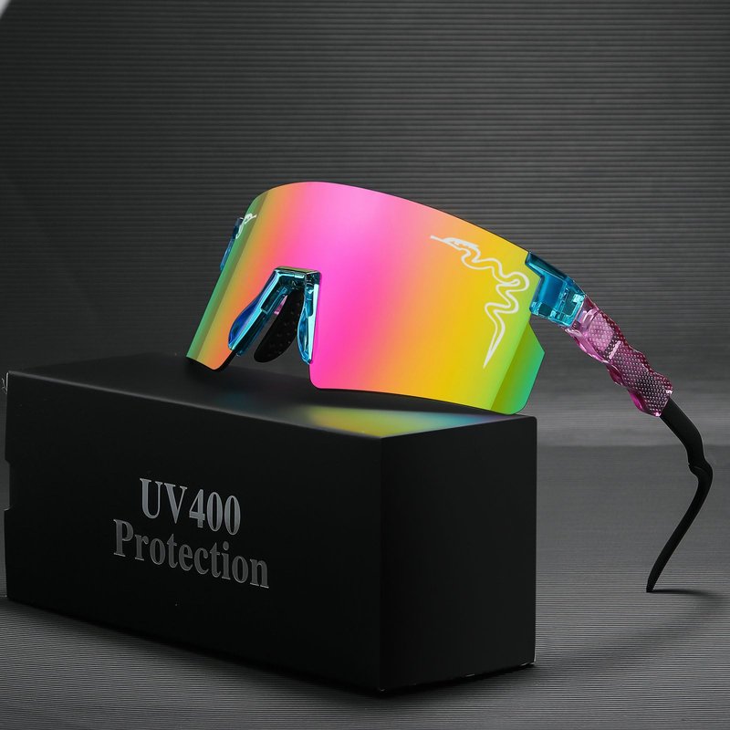 saylicory Two Sizes Sunglasses For Adults and Youth UV400 Men Women Cycling Sport Outdoor Baseball Glasses (KY11)