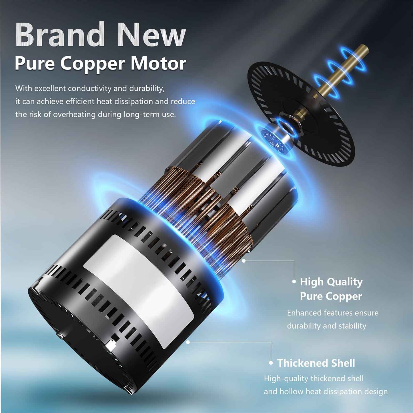 WSRXG 310145 90145 Capacitor Motor Upgrade 8 Watt 115 Volt 950 RPM Replaces Shaded Pole Motor High Efficiency Quiet Operation Long Life