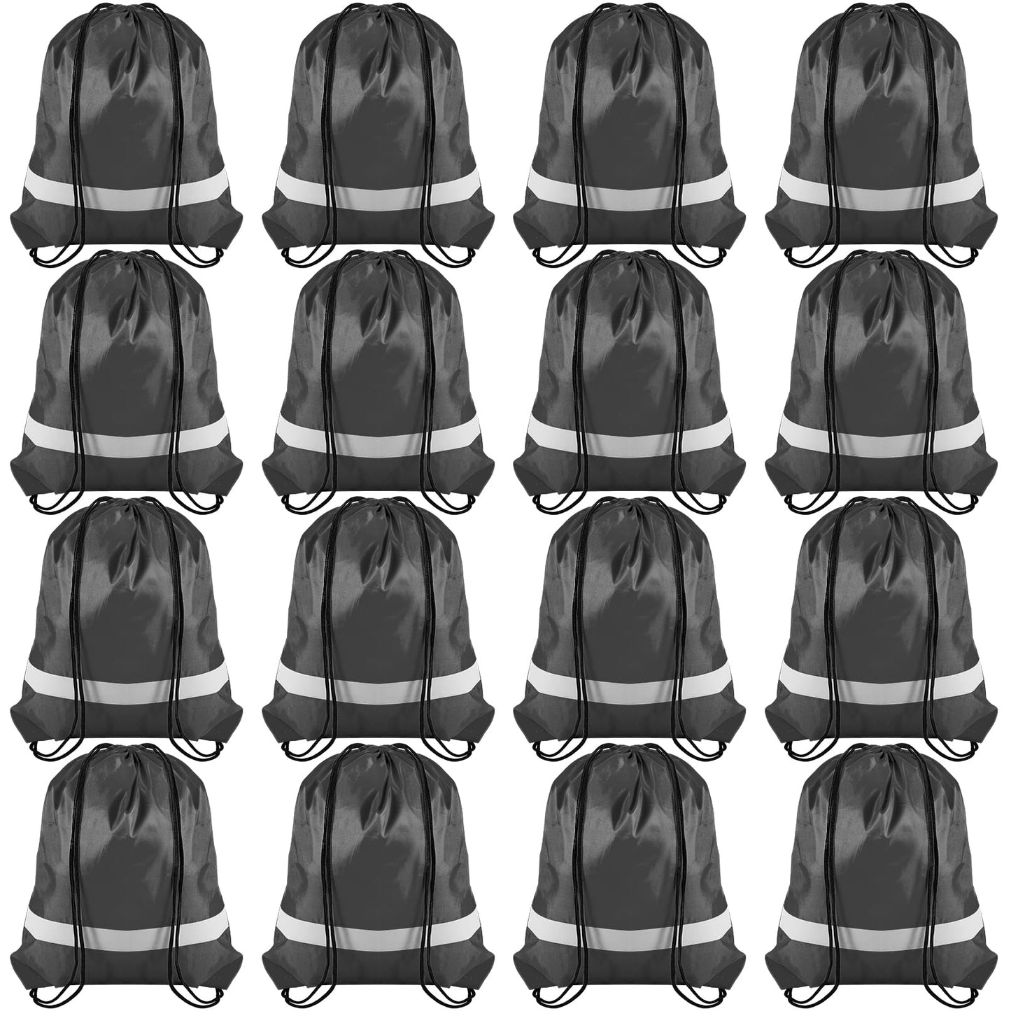 CACASO 16 Pack Drawstring Backpack Bulk, Drawstring Bags