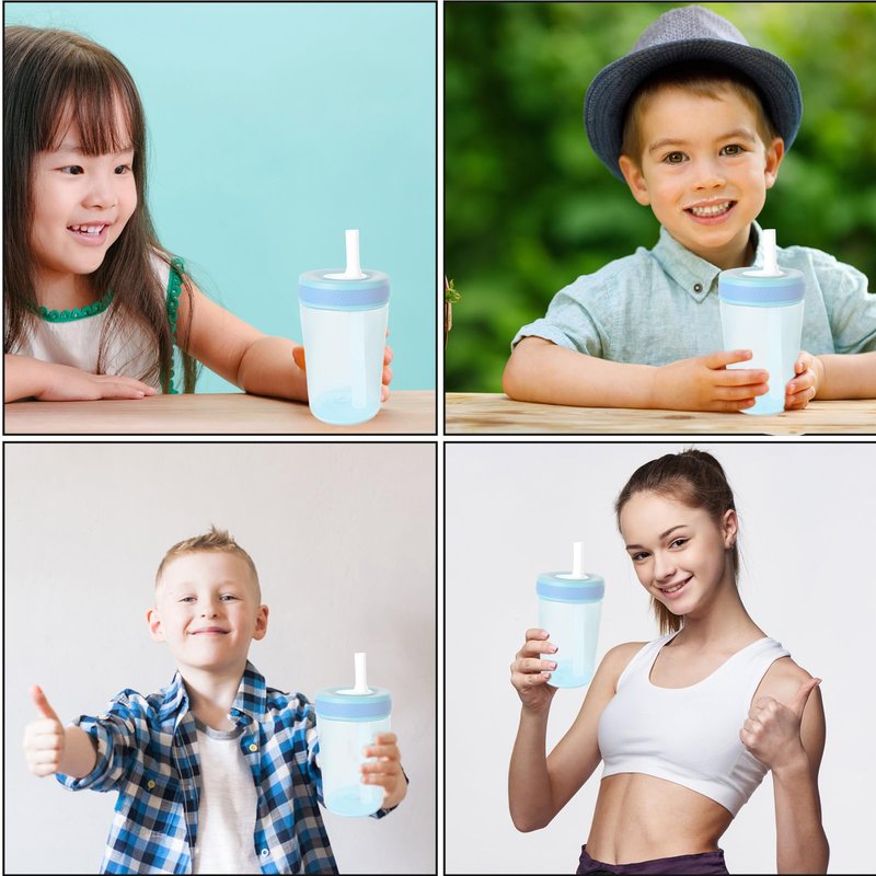 6pcs Bite Valve for Zak Designs Kelso 15oz, Silicone Water Bottle Bite Valve Replacement Straw Cup Accessories for Zak Kids Straw Cups (White)