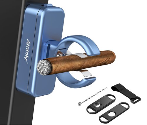 Magnetic Holder Kit for Golf Cart, 5 in 1 Golf Cart Holder with Cutter Draw Enhancer and Punch, No Scratch Design, Glof Cart Accessories & Gift for Men