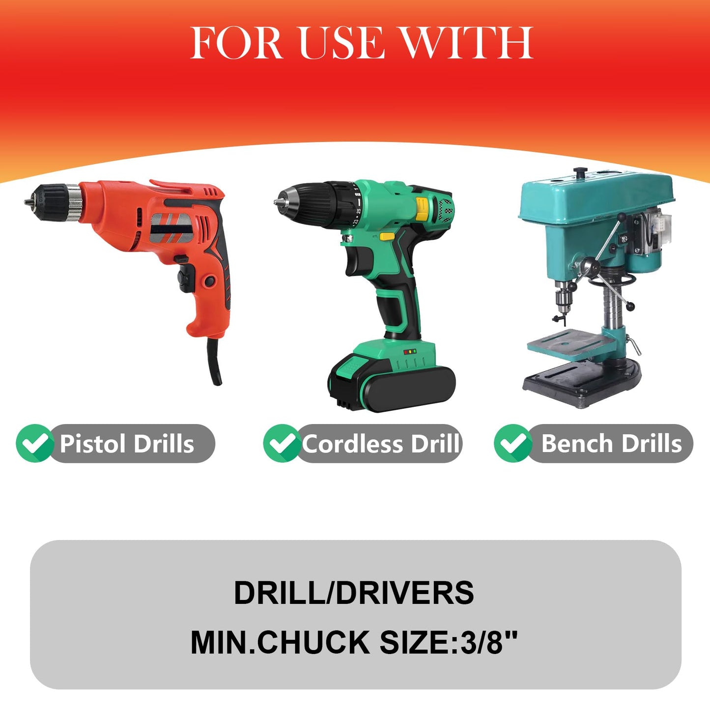 GARHWAL 3-1/8 inch Bi-Metal Hole Saw Drill Bit - Ideal for Circular Cuts in Wood, Plastic, and Sheet Metal - 1-3/16" Cutting Depth - Includes Arbor and Pilot Bit