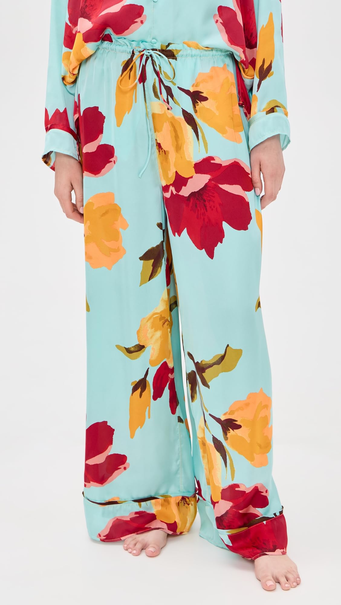 Free People Women's Dreamy Days Pajama Set, Bloomrush Print, XS