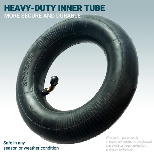AR-PRO 200X50 / 8" X 2" | 2 Tire & 2 Inner Tube Set - Electric Scooter Tire Tube Compatible with Razor E100, E150, E200, Power Core E100, Dune Buggy, ePunk, Crazy Cart, PowerRider 360, eSpark