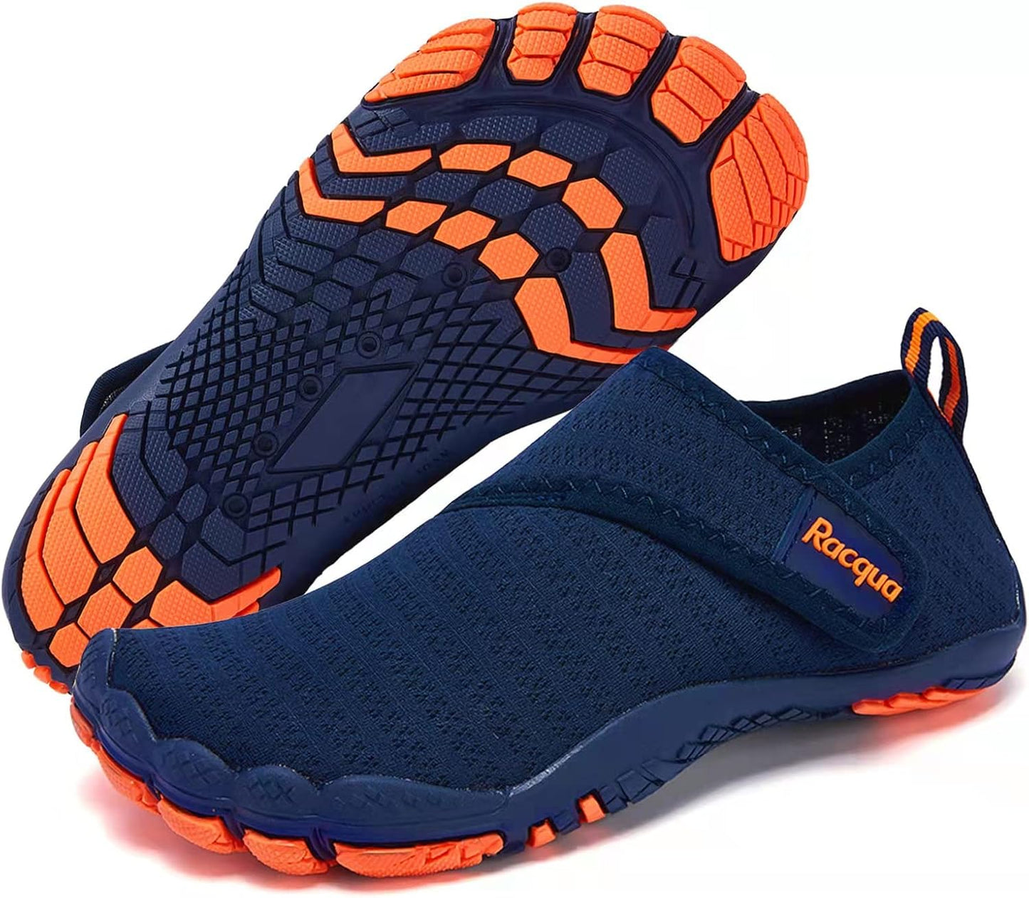 Racqua Kids' Quick Dry Water Shoes - Lightweight Barefoot Aqua Swim Shoes | Toddler to Big Kid Sizes