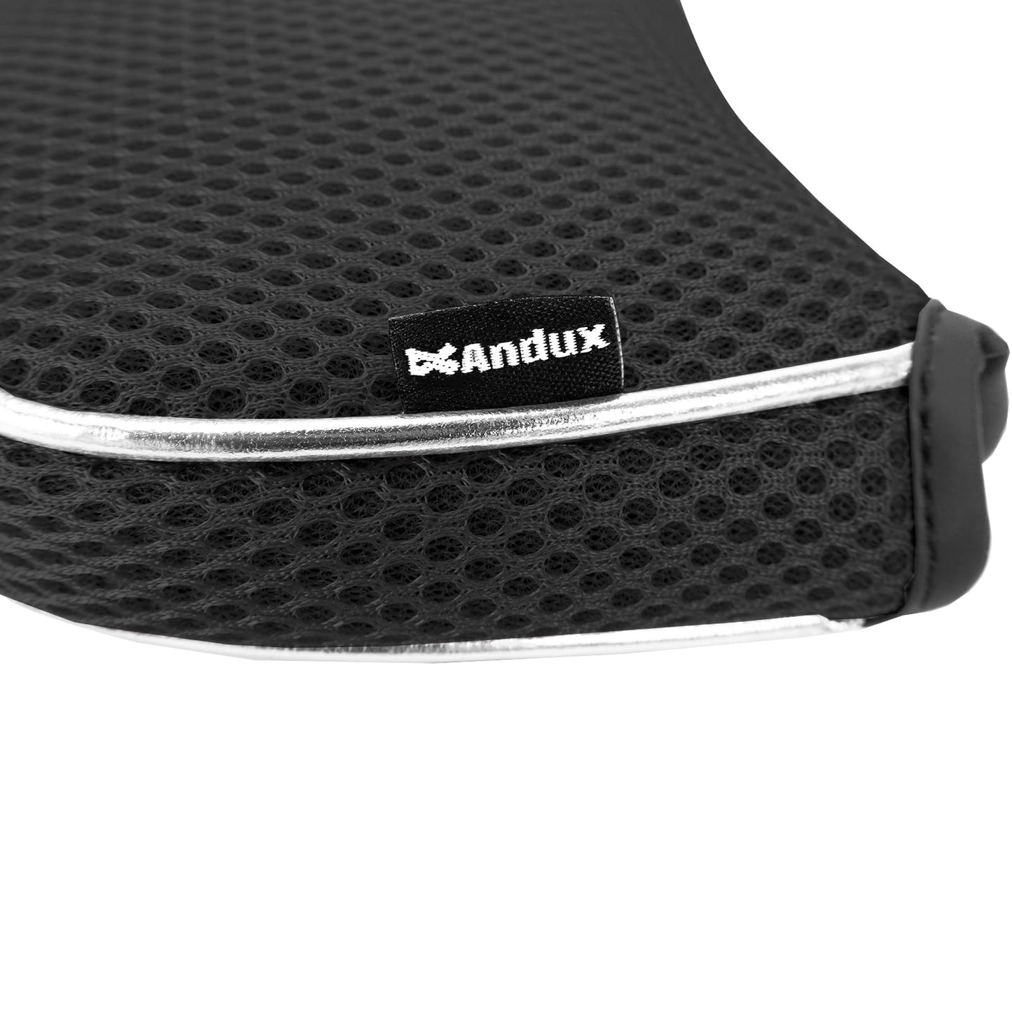 Andux Mesh Golf Putter Head Covers for Low Center Shaft Putter MT/TG22, Semicircle Black