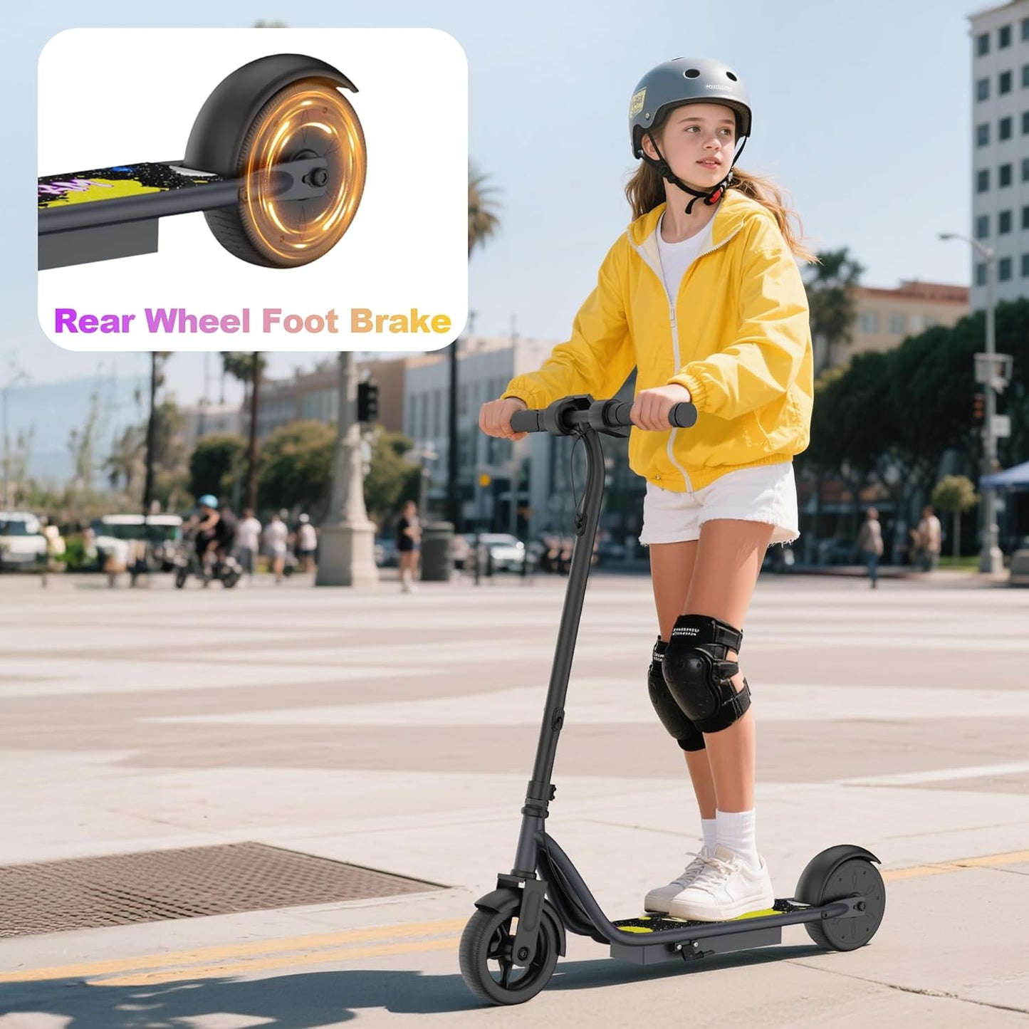 VOLPAM Electric Scooter - Dual Suspension, 19/22MPH, 500W/800W Motor, Long Range Up to 60 Miles, Max Load 264 lbs