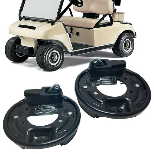 LOSTAR Golf Cart Brake Assembly Kit for Club Car, Driver Side & Passenger Side Rear Brake Cluster Compatible with 1995-Up DS Precedent and 2018-Up Tempo，OE#103380202/101823301