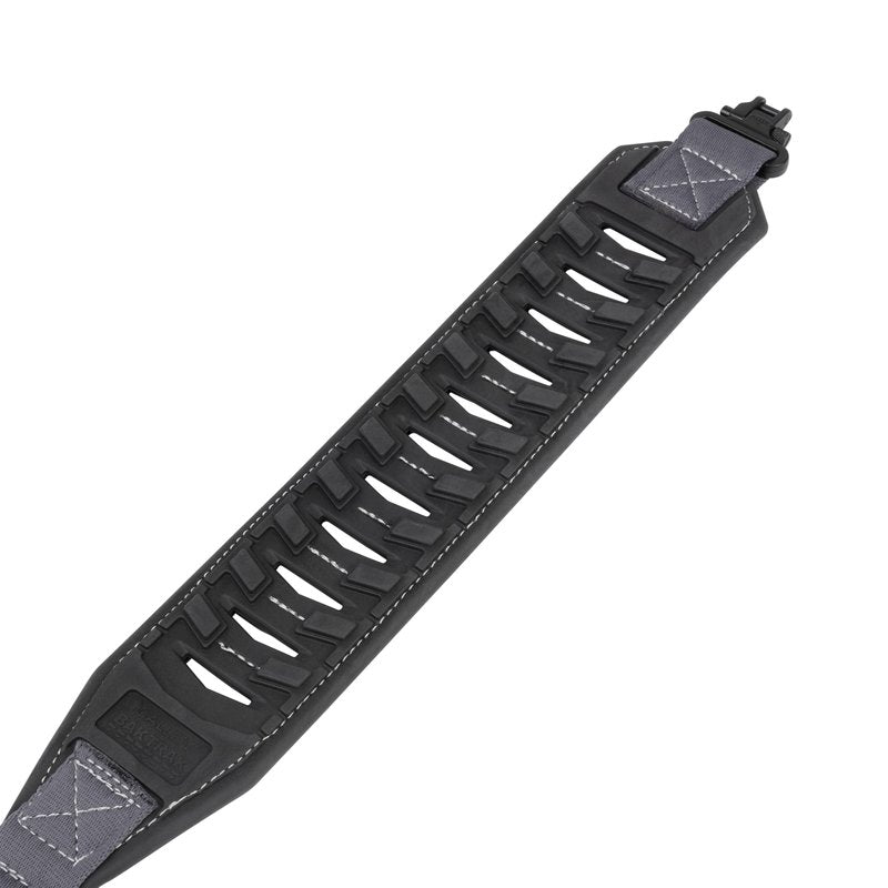 Allen Company BakTrak Traverse 36″ Rifle Sling w/Rubber Grip Pad & 500 lb‑Rated Swivels – Black