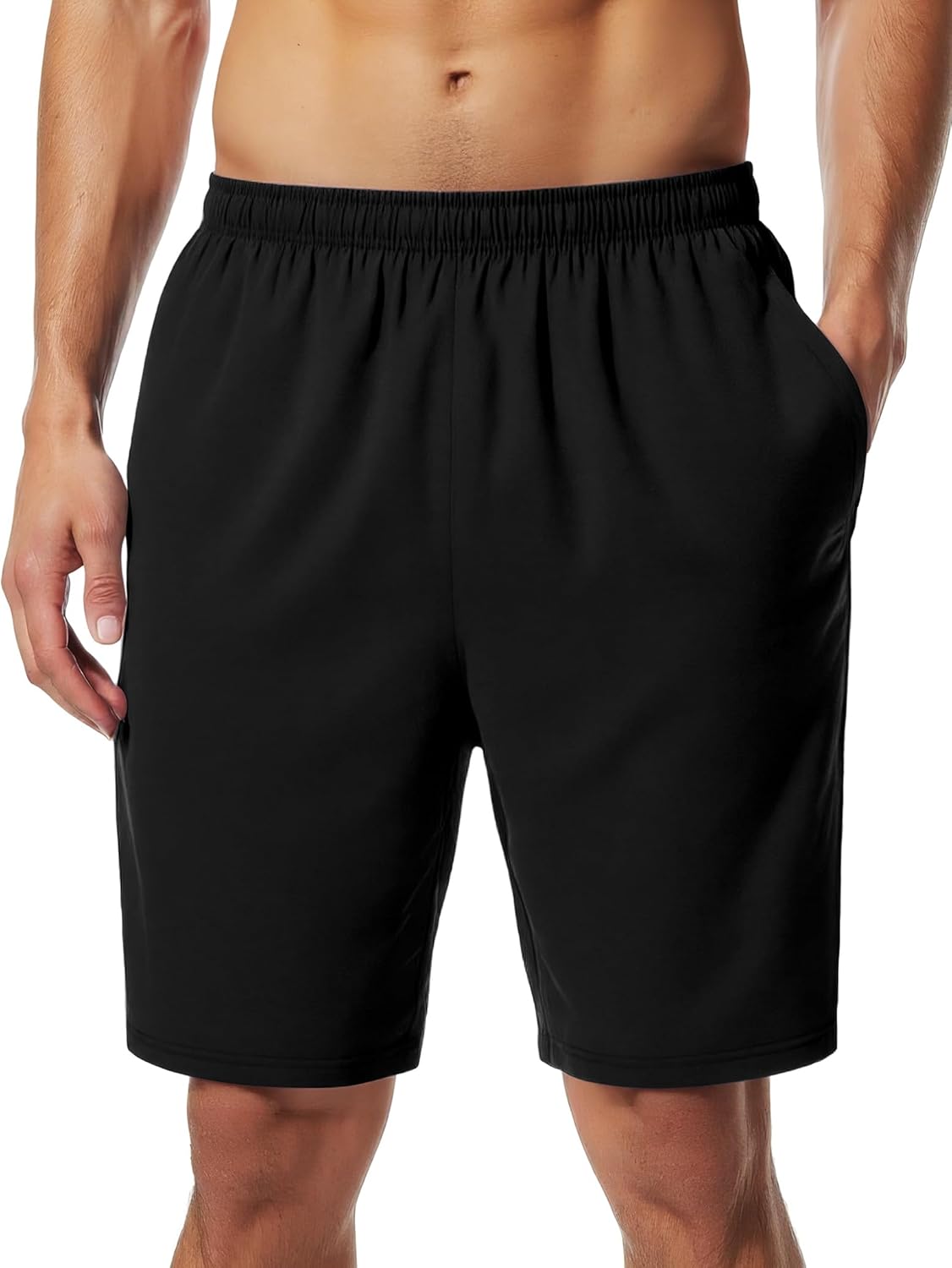 Regine Switzerland Men's Athletic Shorts - Quick Dry Lightweight Workout & Running Shorts with Pockets | 9''