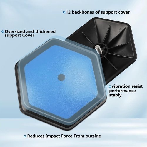 Asyxstar Golf Travel Bag Support Pole - Anti-Impact Club Protector Support Travel Bag Cover and Aluminum Alloy Golf Rod Stick to Protect Clubs