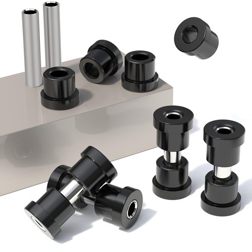 10L0L Golf Cart Spring Bushing Kit-Rear Leaf Springs Shackles Bushing Sleeve for EZGO TXT/Medalist (1994-up) & Club Car DS (1981-up), Replaces Parts 70289-G02/70291-G01/1012303/1015583