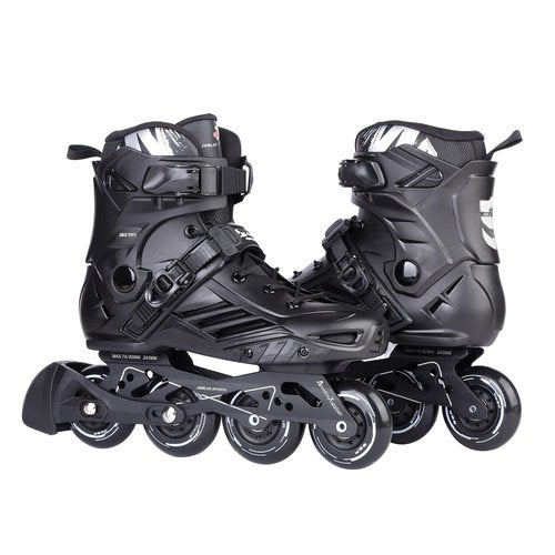 Inline Skates, High Performance Outdoor Fitness Inline Skates for Women Men Adult (Men 11/Women 12, Black 46)