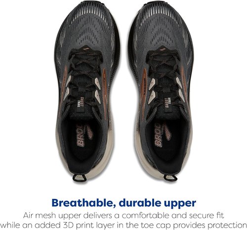 Brooks Men's Ghost Trail Running Shoes - Versatile Off-Road Design for Rugged Terrain
