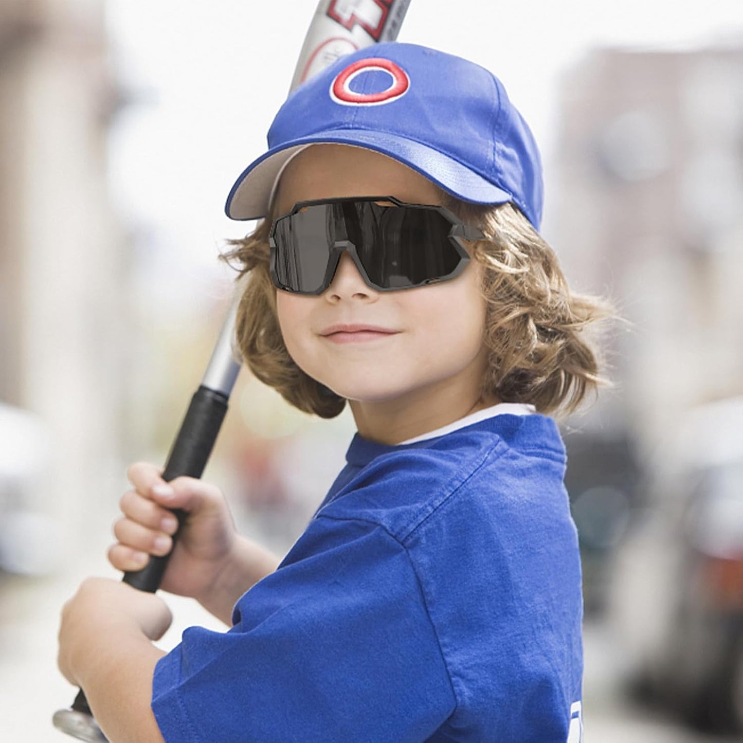 X-TIGER Kids Sunglasses - Polarized UV400 Youth Baseball Glasses for Ages 8-14 | Softball & Cycling