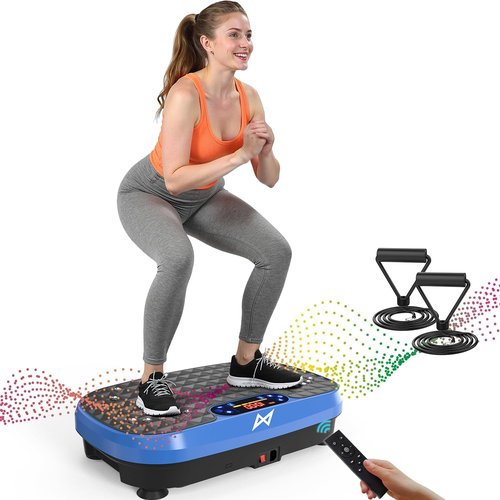 AXV Vibration Plate - Full Body Fitness Machine for Weight Loss | Compact Shaker for Home & Gym