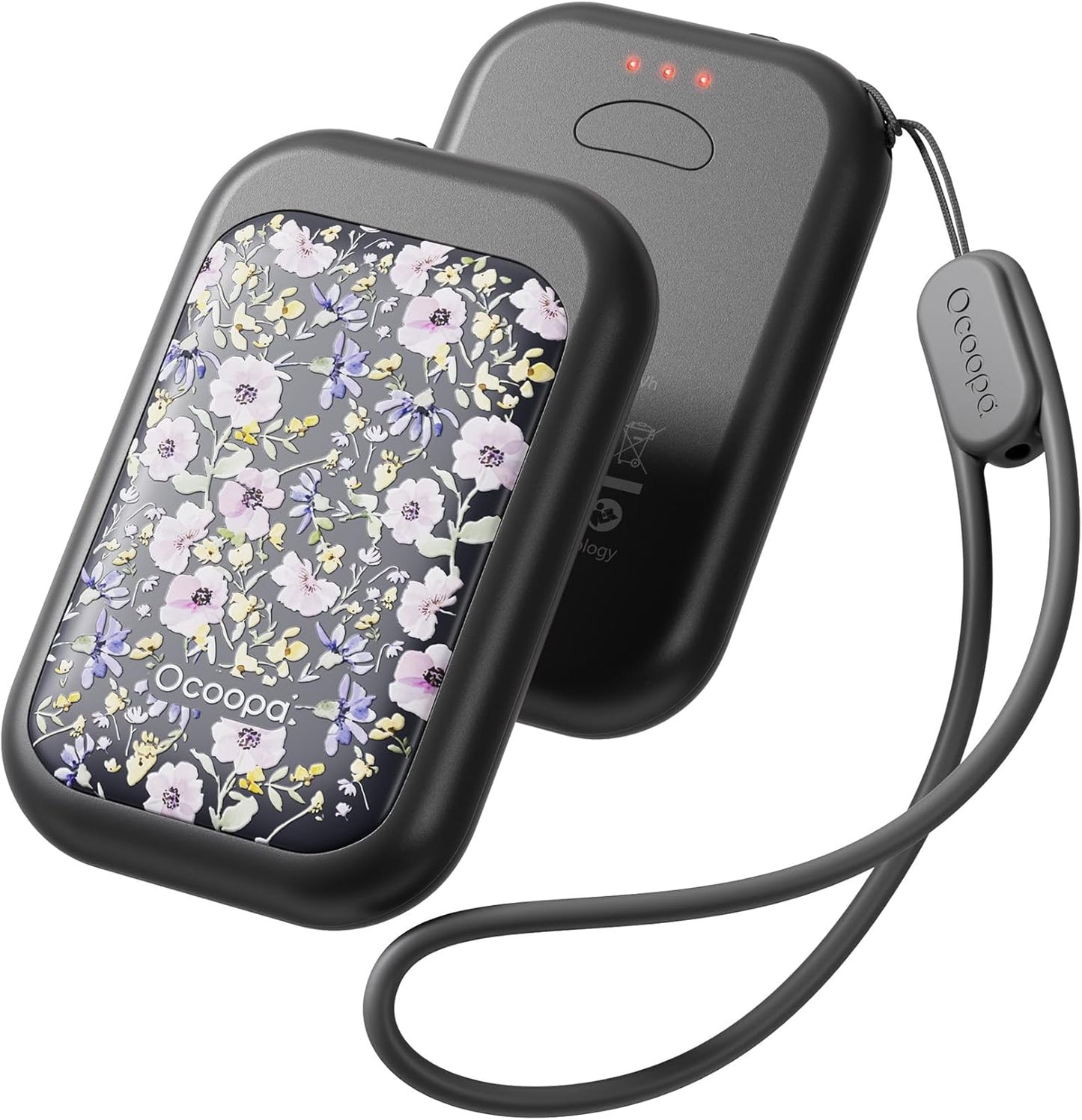 OCOOPA Magnetic Rechargeable Hand Warmers - 2 Pack Card-Style Electric Heaters | 8-Hour Battery Life, UL Certified